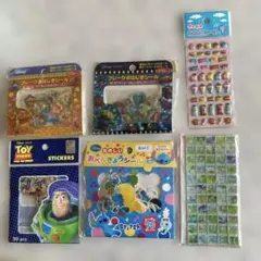 シールまとめ売り　ディズニーシール（プーさん トイストーリー スティッチ）