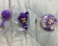 おジャ魔女どれみ ガチャガチャ 瀬川おんぷ A賞 フィギュア,C賞 缶バッジ