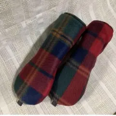 赤チェックフリースFW1点. UT1点　計2点