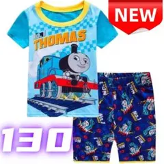 ✨新品✨ トーマス パジャマ キッズ 男の子 半袖 寝巻き 通気性 130 綿