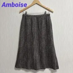 Amboise ひざ丈フレアスカート ラメ 42 東京ブラウス アンボワーズのサムネイル