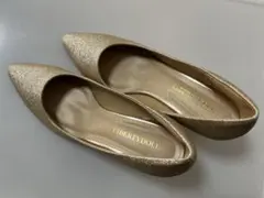 LIBERTYDOLL ゴールドラメ パンプスのサムネイル