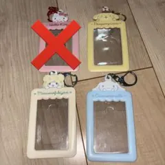サンリオ シナモン トレカケース チェキ用ホルダー キティ 4点セット