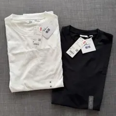 新品未使用★ ロンハーマン×ユニクロ コラボTシャツ 白黒 2枚セット Mサイズ