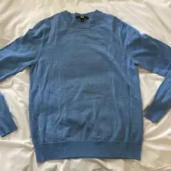 エキストラファインメリノクルーネックセーター