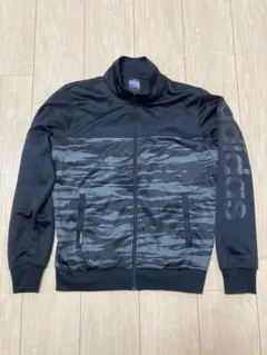 adidas ブラック ジャージ ジャケット 長袖 130