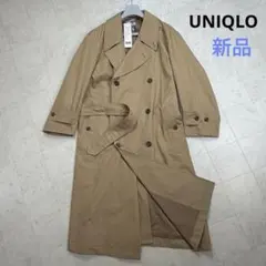 〈新品〉UNIQLO ユニクロ【L】トレンチコート ベージュ