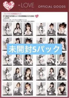 LOVE イコラブ 生写真 未開封 10パック 8周年ツアー衣装② バレエコア