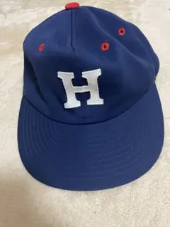 DESCENTE デサント 野球 キャップ Hロゴ ネイビー×レッド サイズ56のサムネイル