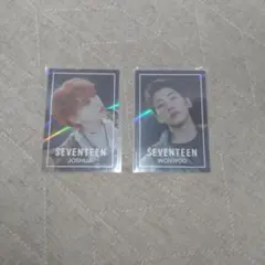 SEVENTEEN ウエハースカード ジョシュア ウォヌ 2枚セット