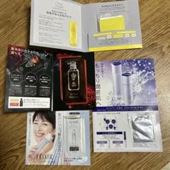 Re:hair, ELIXIR, ONE BY KOSE サンプル4種類