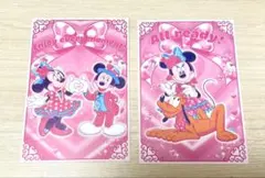 ミニー　パルパルーザ　グリーティングカード　2種