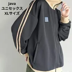 美品 Java ダブルライントラックジャケット ブラック XL