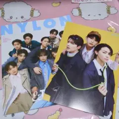 NYLON JAPAN 8月号 &TEAM特集　大ポスカ付き