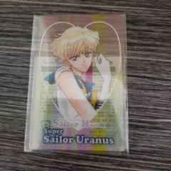 【匿名配送】美少女戦士セーラームーン 明治 コラボ　クリアカード　ウラヌス