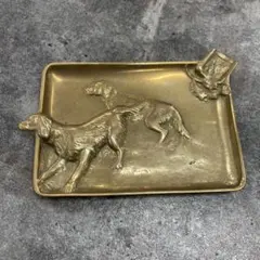 小物入れ　レトリバー　犬　マネートレイ　灰皿