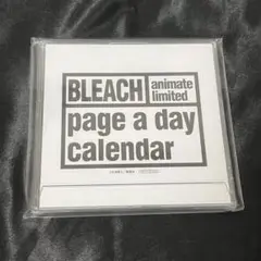 BLEACH アニメイト特典 カレンダー