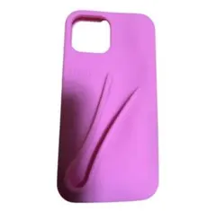 rhode シリコン製ピンクiPhone13,14ケース対応