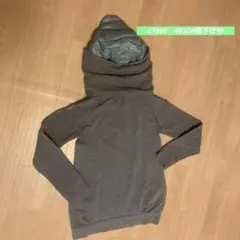 MONCLER グレー フード付きパーカー　サイズ12A