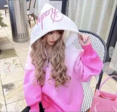 Rady ピンクグラデーション パーカー