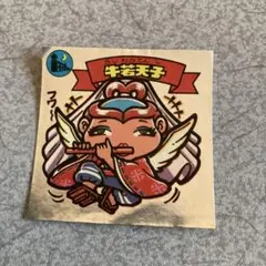 20年以上前のロッテ悪魔VS天使シール　ビックリマンシール　牛若天子