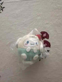 【新品未使用】にっこりーノxサンリオ ぬいぐるみマスコット シナモン