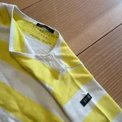 FITH ボーダーカットソー イエロー
