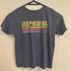 RIP CURL サーフブランド ロゴTシャツ ブルー M