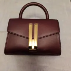 美品！デメリエー DEMELLIER ナノモントリオール バッグ ボルドー 