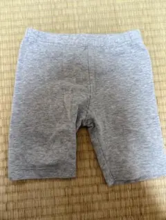 グレー 無地 パンツ 後ろポケット付き