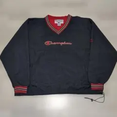 Champion プルオーバー ビッグサイズ ブルゾン XXL 黒