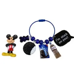 2点セット　チャーム　じゃらじゃらキーホルダー　キーリング　(167)