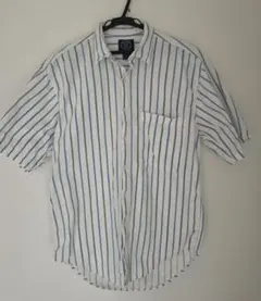 90s USA製 OLD GAP オールドギャップ ストライプ 半袖シャツのサムネイル