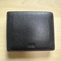 TAKEO KIKUCHI 二つ折り財布 ブラック 070-09423 TAKEO KIKUCHI 二つ折り財布 ブラック 070-09423 - メルカリ