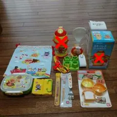 ❣️中古品☆アンパンマンお弁当箱☆おむすび型☆他色々セット❣️
