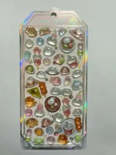 正規品　ボンボンドロップシール シャーベット もちもちボンボン　シマエナガ