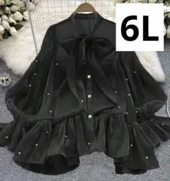 【2025ラストタイムセール】新品　ブラウス　6L