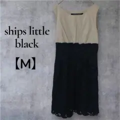 ships little black 【M】ノースリーブ ひざ丈 ワンピース