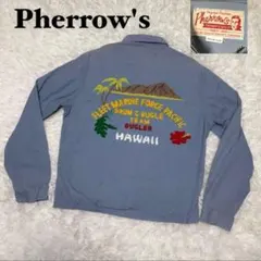 Pherrow's フェローズ フライトジャケット USN ハワイ 刺繍 90sのサムネイル