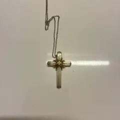 ティファニー　シグネチャークロスネックレス　コンビ