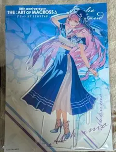 マクロスΔ マクロスデルタ 10周年展 アートカード ポスター 集合