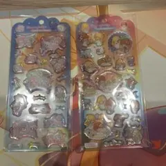 サンリオキャラクター キラキラシール 2シートセット