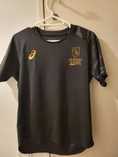 ASICS バレーボール 半袖シャツ M ブラック