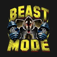 【Tシャツ】　BEAST MODE　ベジータ　ドラゴンボール　ブラック　L