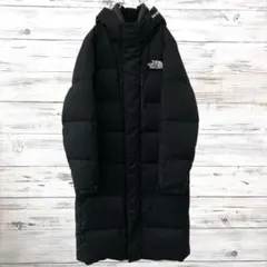 韓国限定 ノースフェイス ロングダウンコート ブラック 90 S G81
