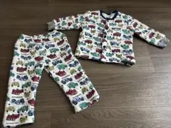 車柄 キルト パジャマ 男の子 100cm