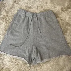 w closet グレー スウェット　ハーフパンツ