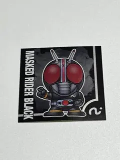 仮面ライダースナック 仮面ライダーBLACK ステッカー