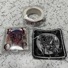 B'z FYOP ガチャ ロゴ アクリルスタンド ワッペングッズ
