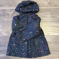 星柄フード付きジャケット